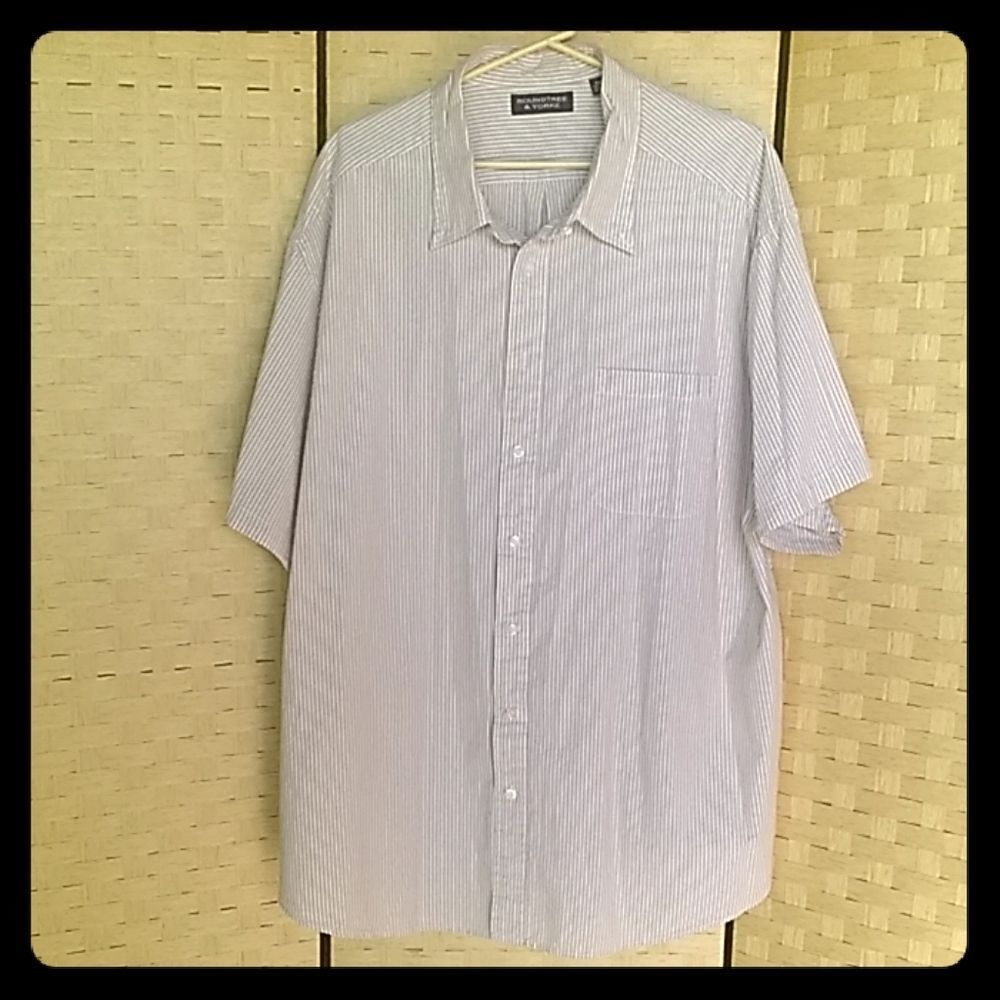 Mens New  Roundtree & Yorke Shirt Size 3XB